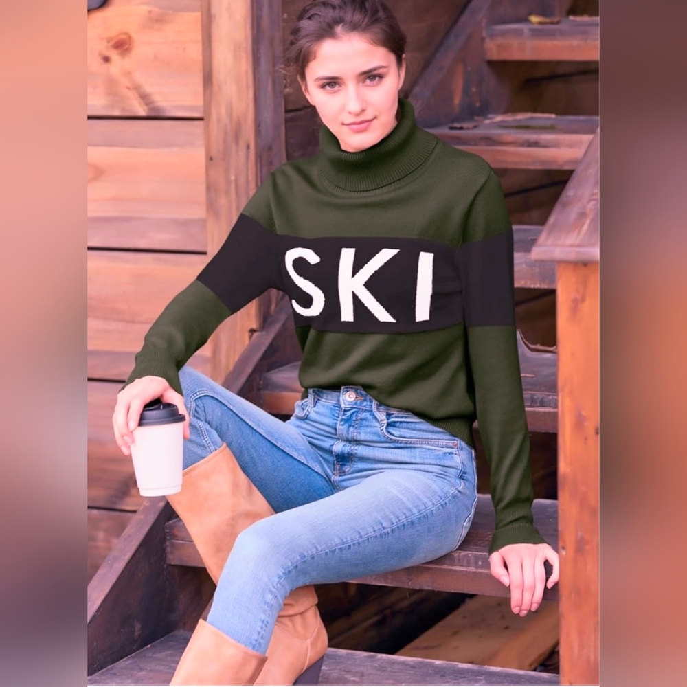 LUXURY COLLECTION SKI Turtleneck Sweater